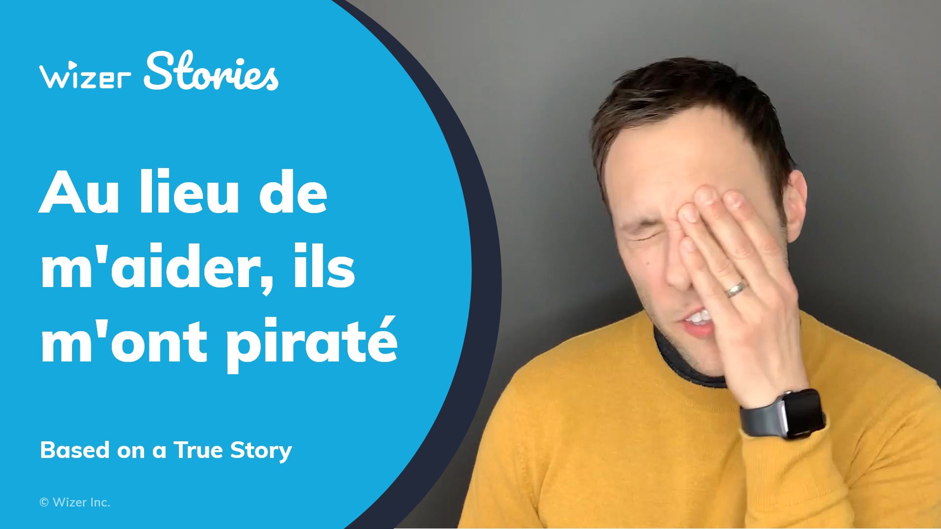 Au lieu de m'aider, ils m'ont piraté