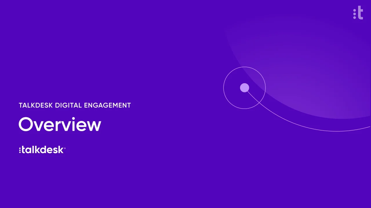 Talkdesk Digital Engagement: Cross-Channel Features for Administrators –  Knowledge Base
