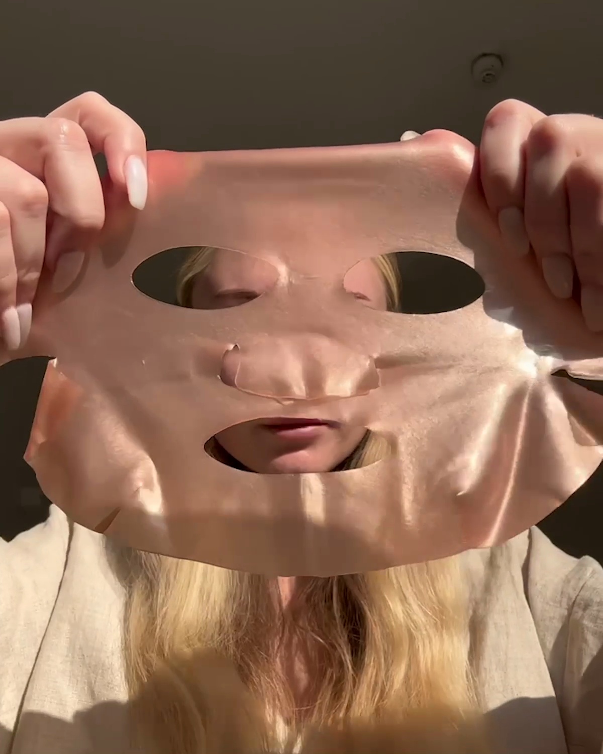Rose Gold Brightening 5-Piece Facial Mask Box