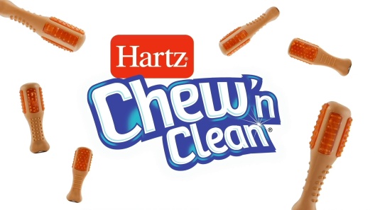 Hartz® Chew 'n Clean® Drumstick Dog Toy - Small