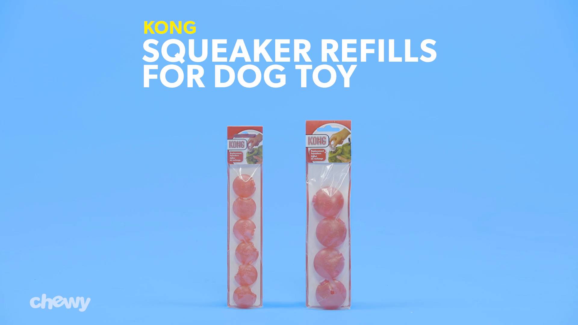 kong squeaker refills