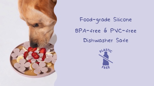 Awoo Meadow Snuffle Mat Silicone Dog & Cat Lick Mat Slow Feeder