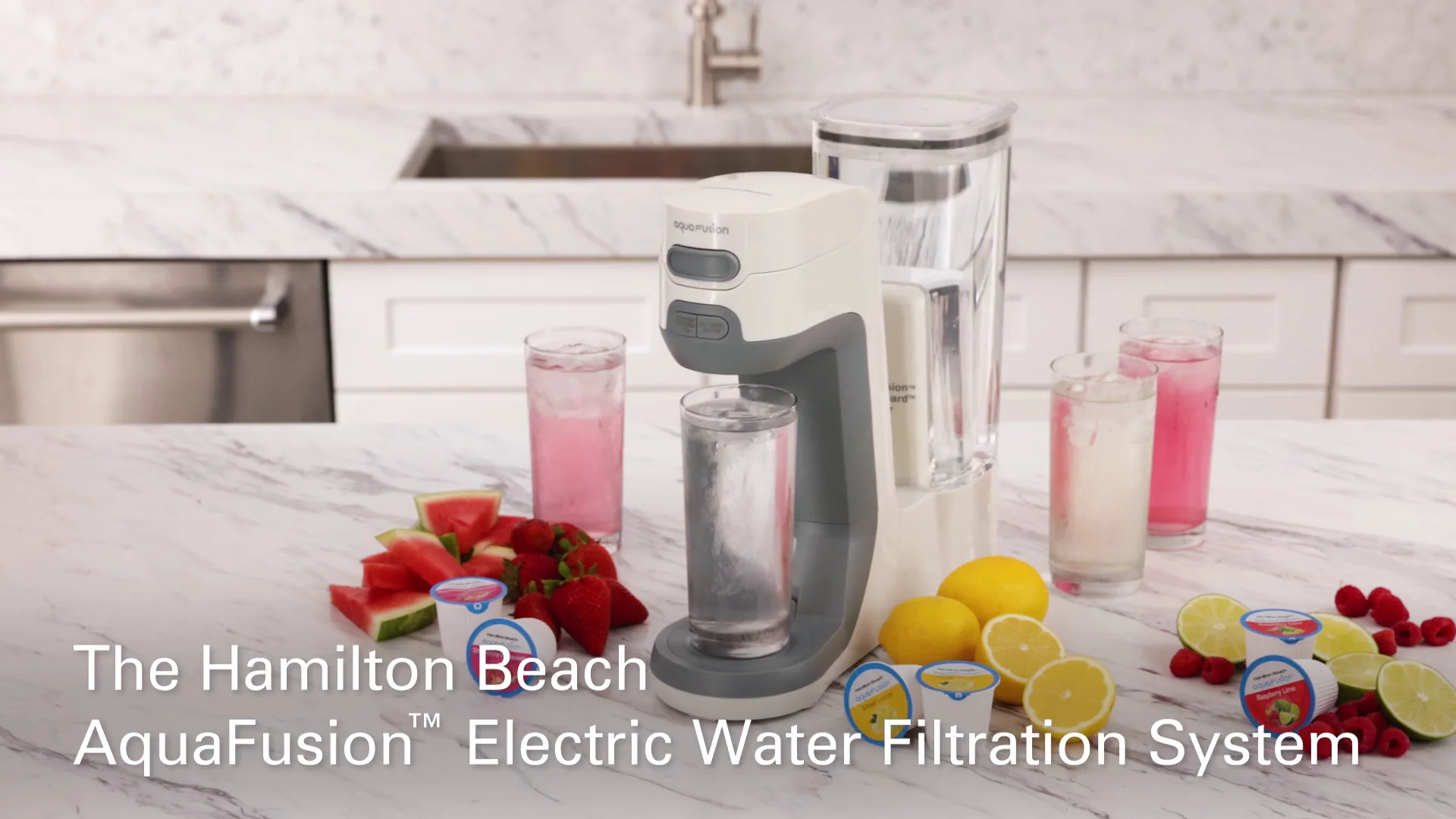 AquaFusion™ Electric Water Filtration System with Clean Guard