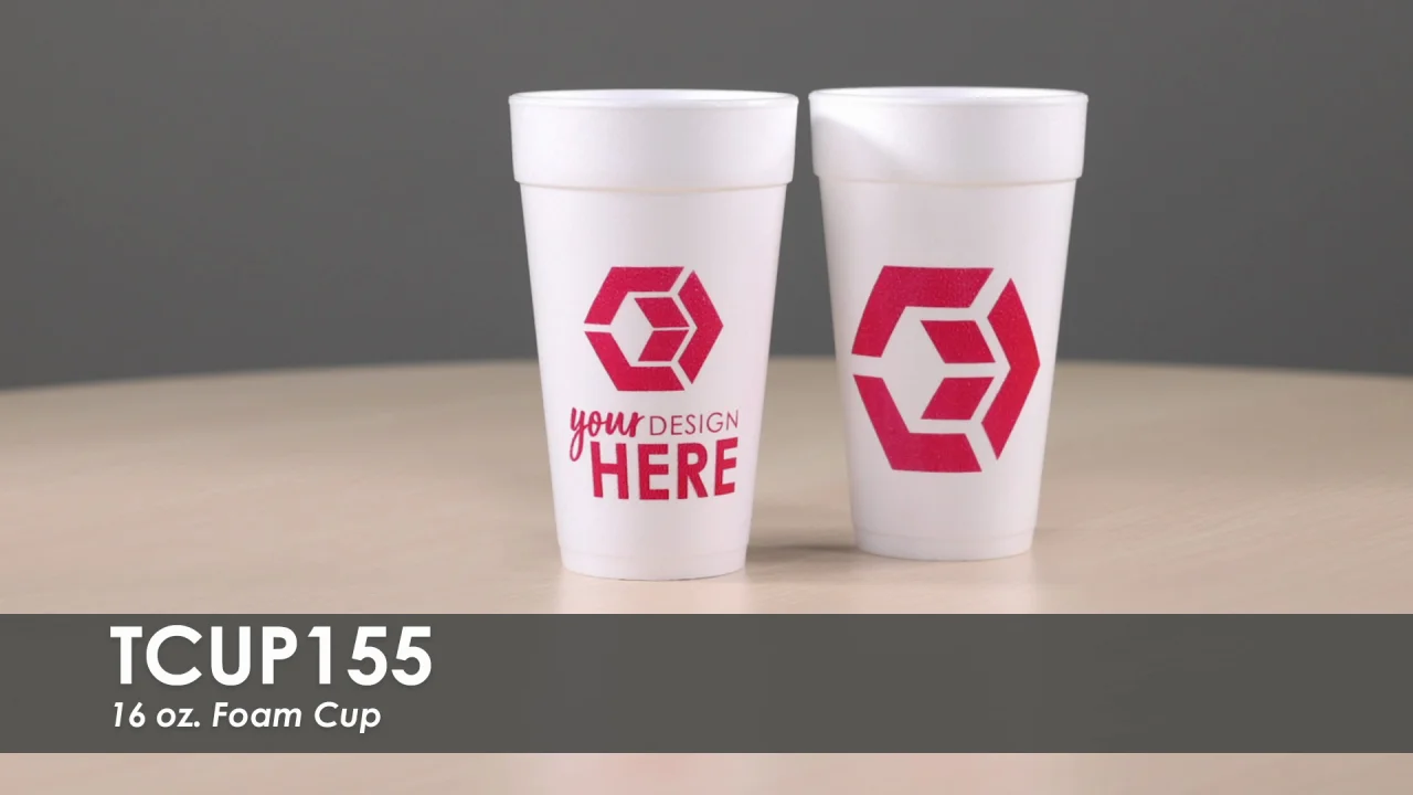 Advertising Styrofoam Cups (16 Oz.)