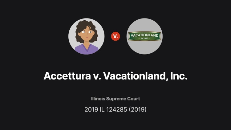Accettura v. Vacationland, Inc.