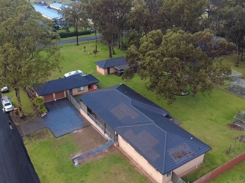 Completed Colorbond roof replacement