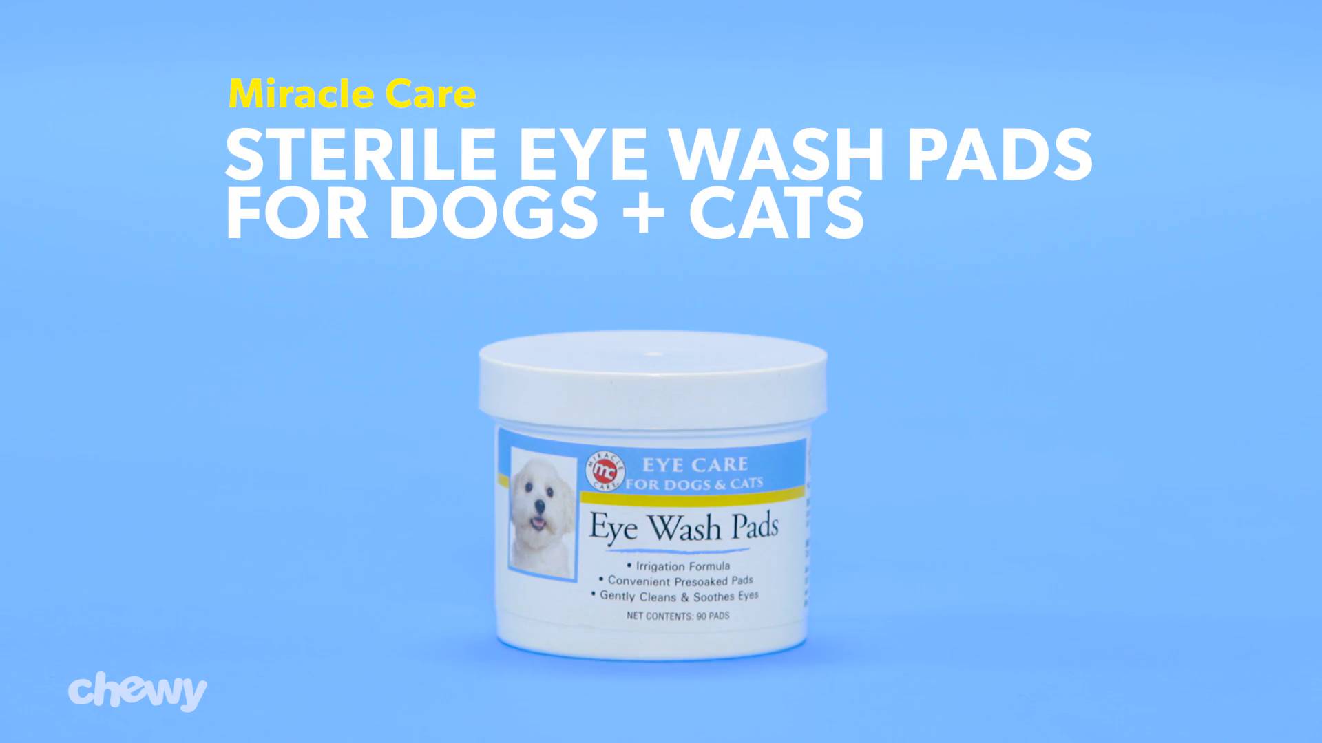 Miracle care eye wash sales pads