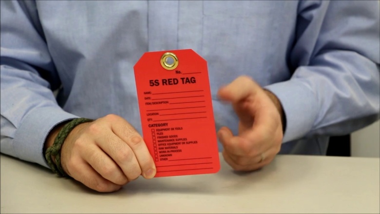 Choosing 5s Red Tag