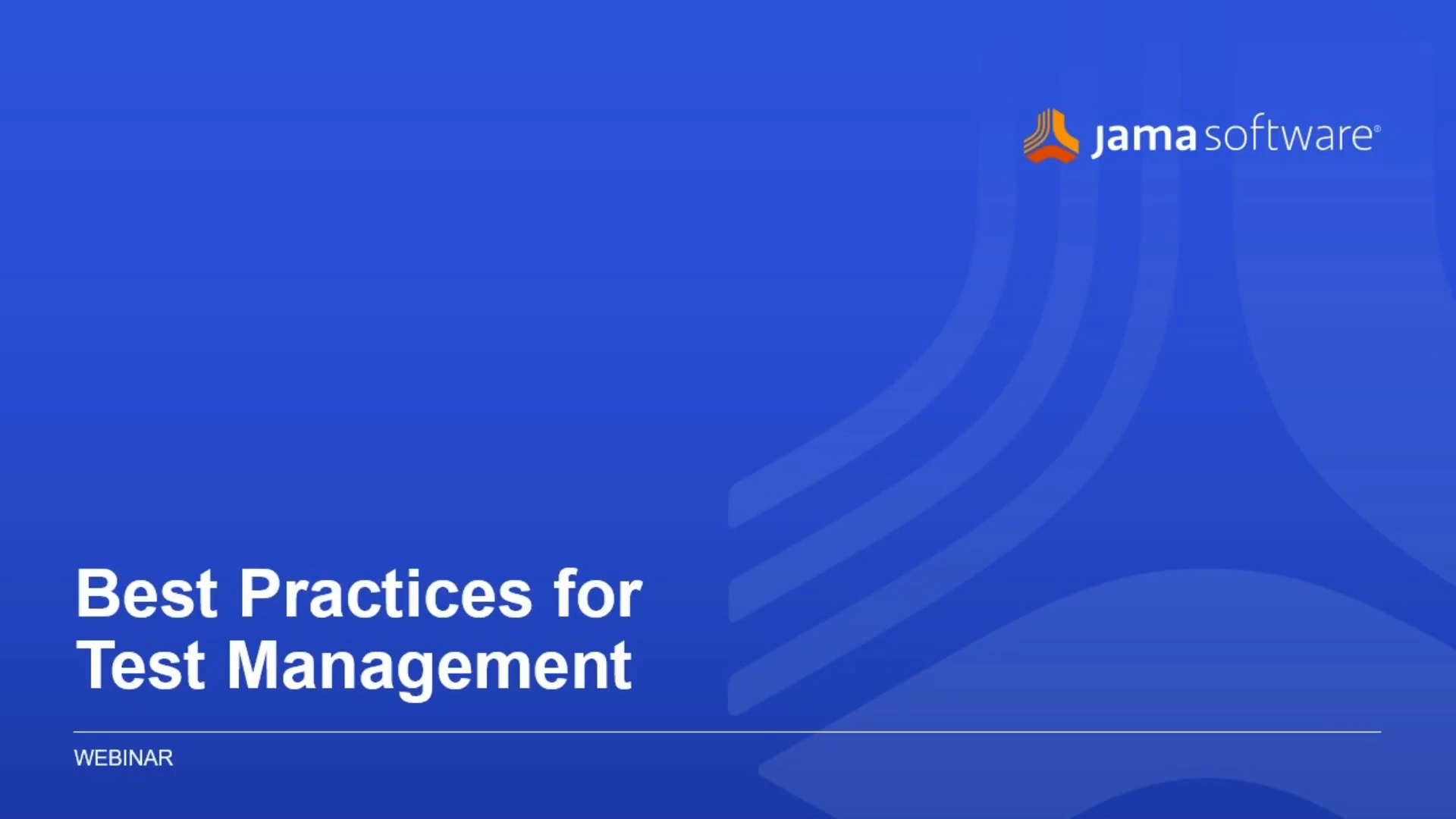 Best Practices for Test Management
