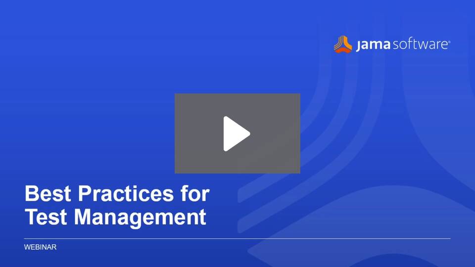 Best Practices for Test Management Best Practices for Test Management