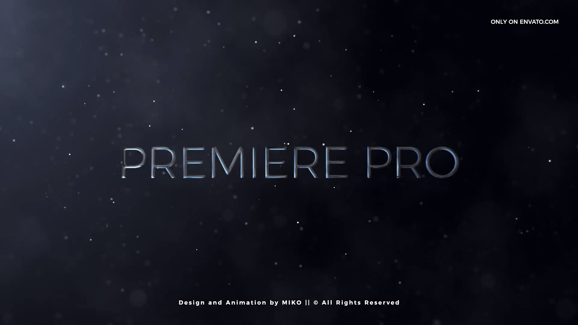 Premiere Pro Intro Template Free