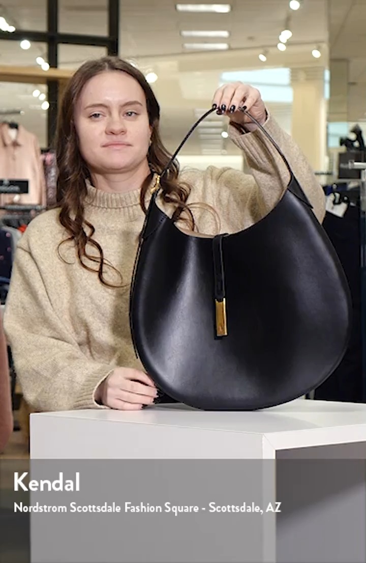 Polo Ralph Lauren Large Polo ID Leather Shoulder Bag | Nordstrom