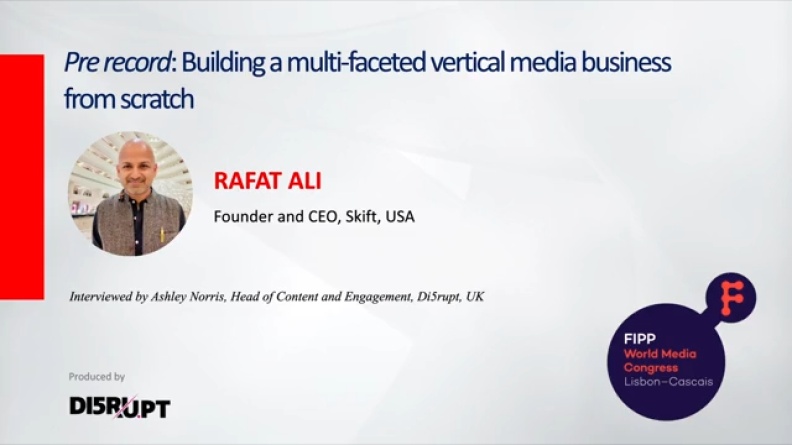 Building a multi-faceted vertical media business from scratch
