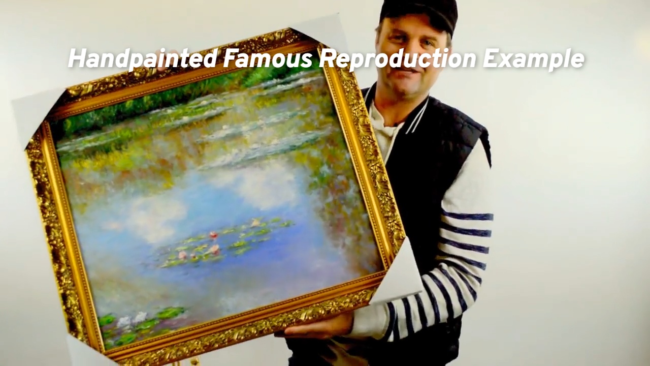 Famous Reproduction Hand Painted Replica Master on Canvas