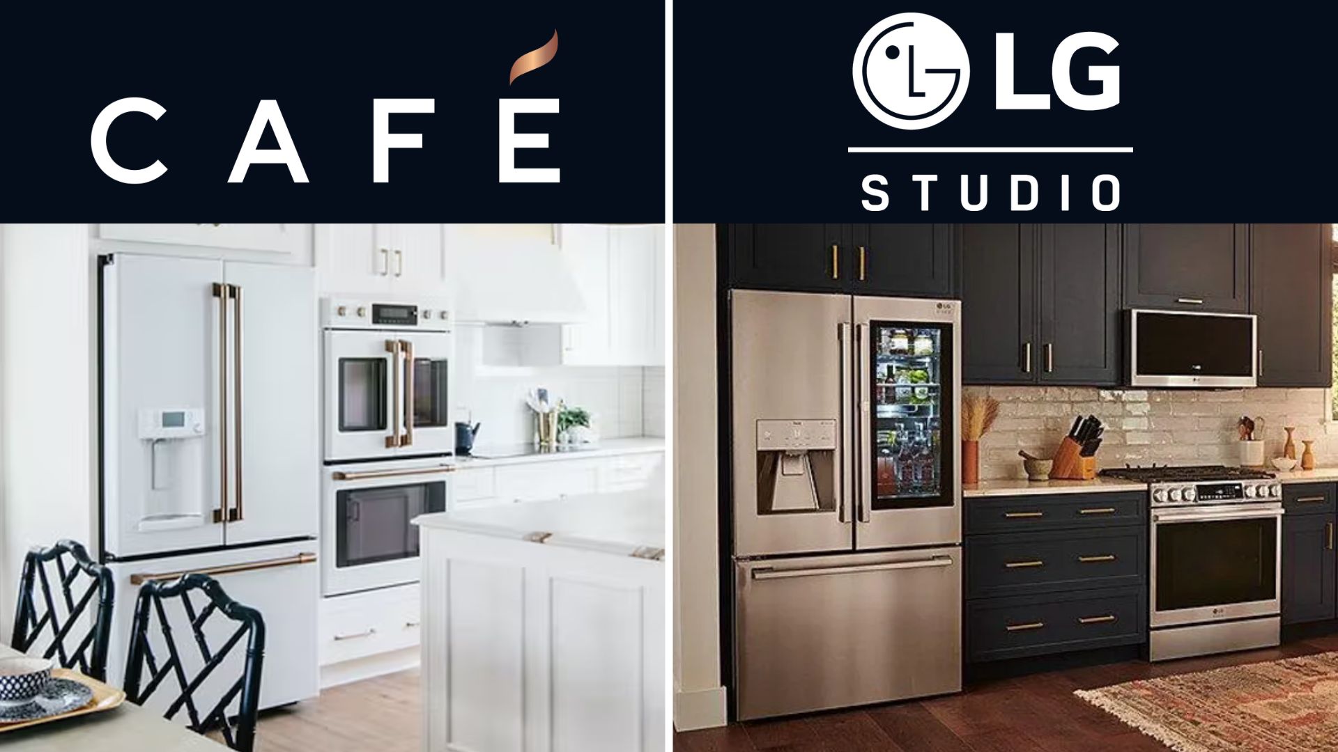 Café vs. LG Studio Appliances - Ranked
