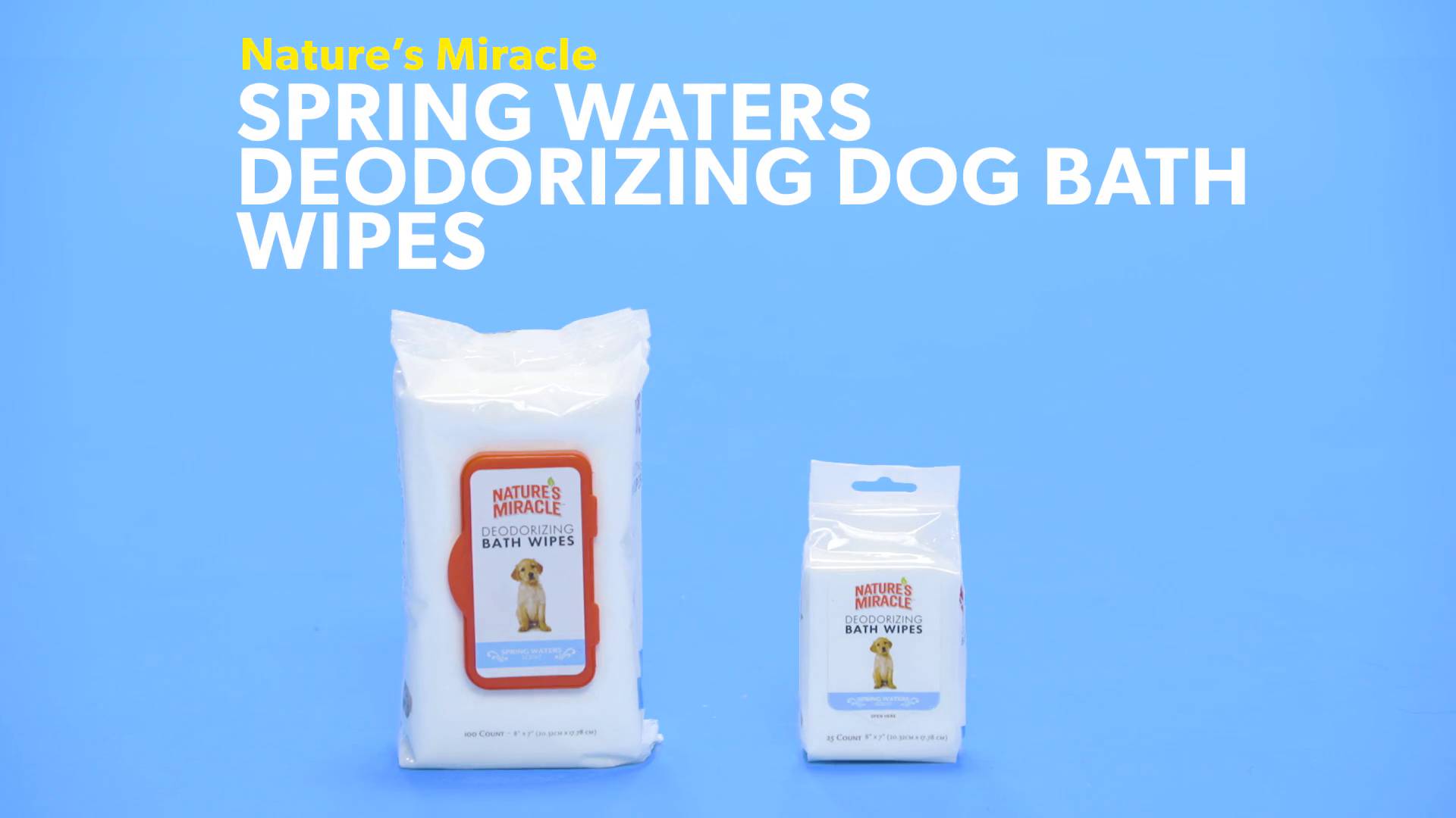 Nature's miracle bath store wipes