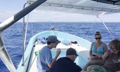 No fish but we still had a good time. 