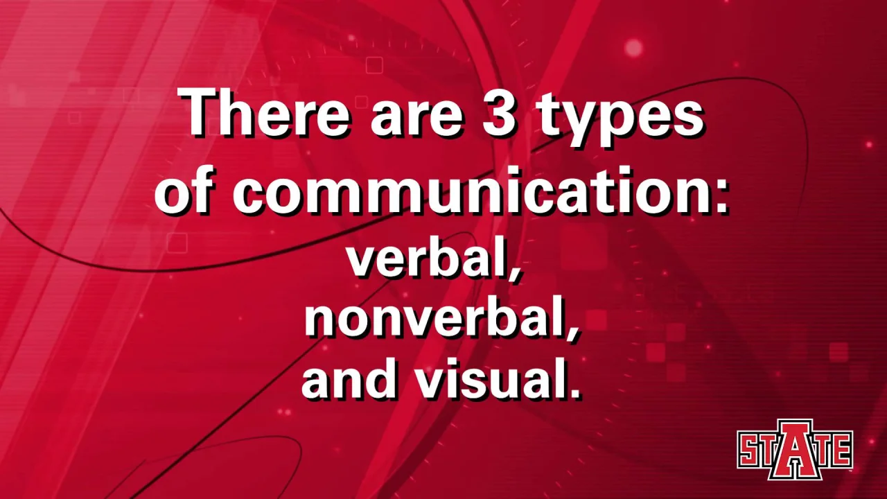 describe three verbal communication methods