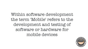 What is Mobile? image