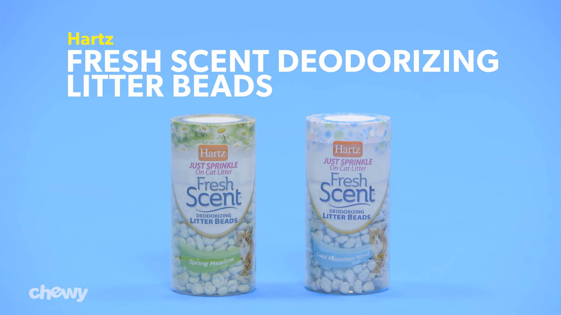 Hartz fresh scent deodorizing clearance litter beads cool mountain wind