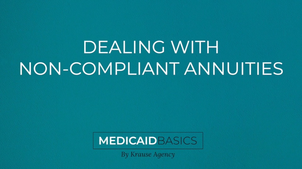 Dealing with Non-Compliant Annuities