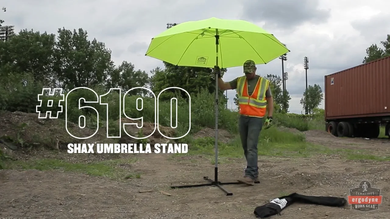 Watch How To Set Up The SHAX 6190 Umbrella Stand - Updated 1/24