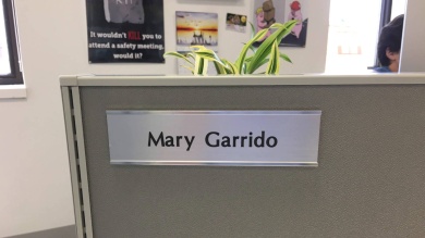 Custom Name plate 2" x 8" Engraved