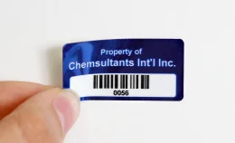 PermaGuard Chrome Asset Tags