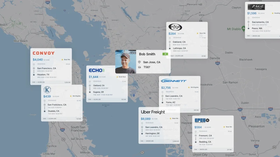 Smart Load Board – truck loads and freight | Motive