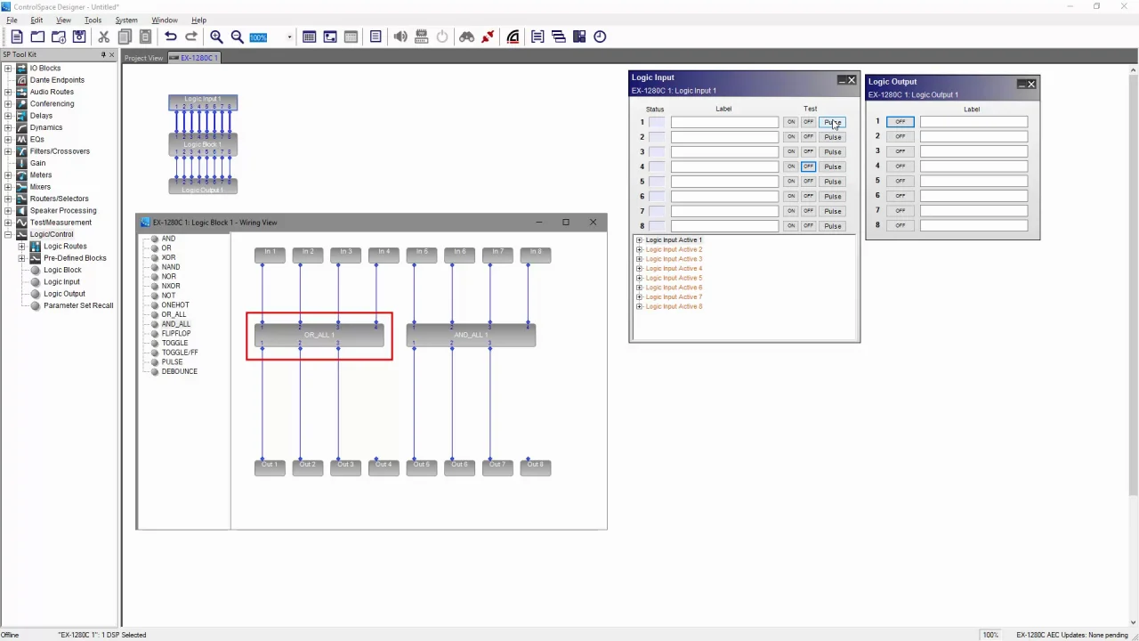 Logic Objects - ControlSpace EX-1280 On Demand