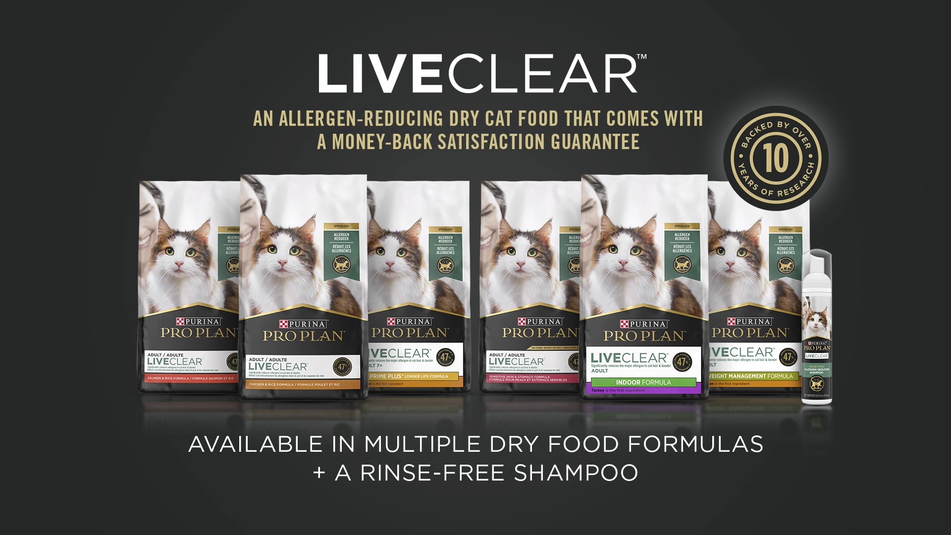 PURINA PRO PLAN LIVECLEAR Adult 7 Prime Plus Longer Life Formula