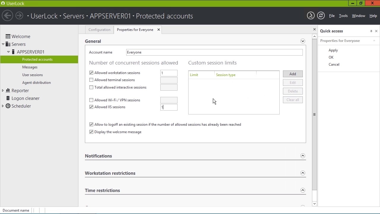 Account protection. Concurrent session limit reached. Simultaneous session limit reached.