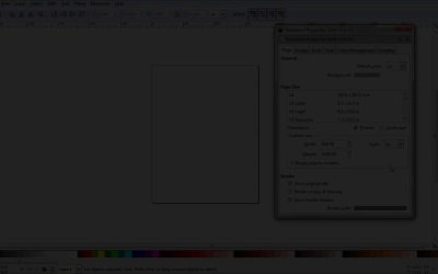 Introduction to Inkscape - Setting up your Document