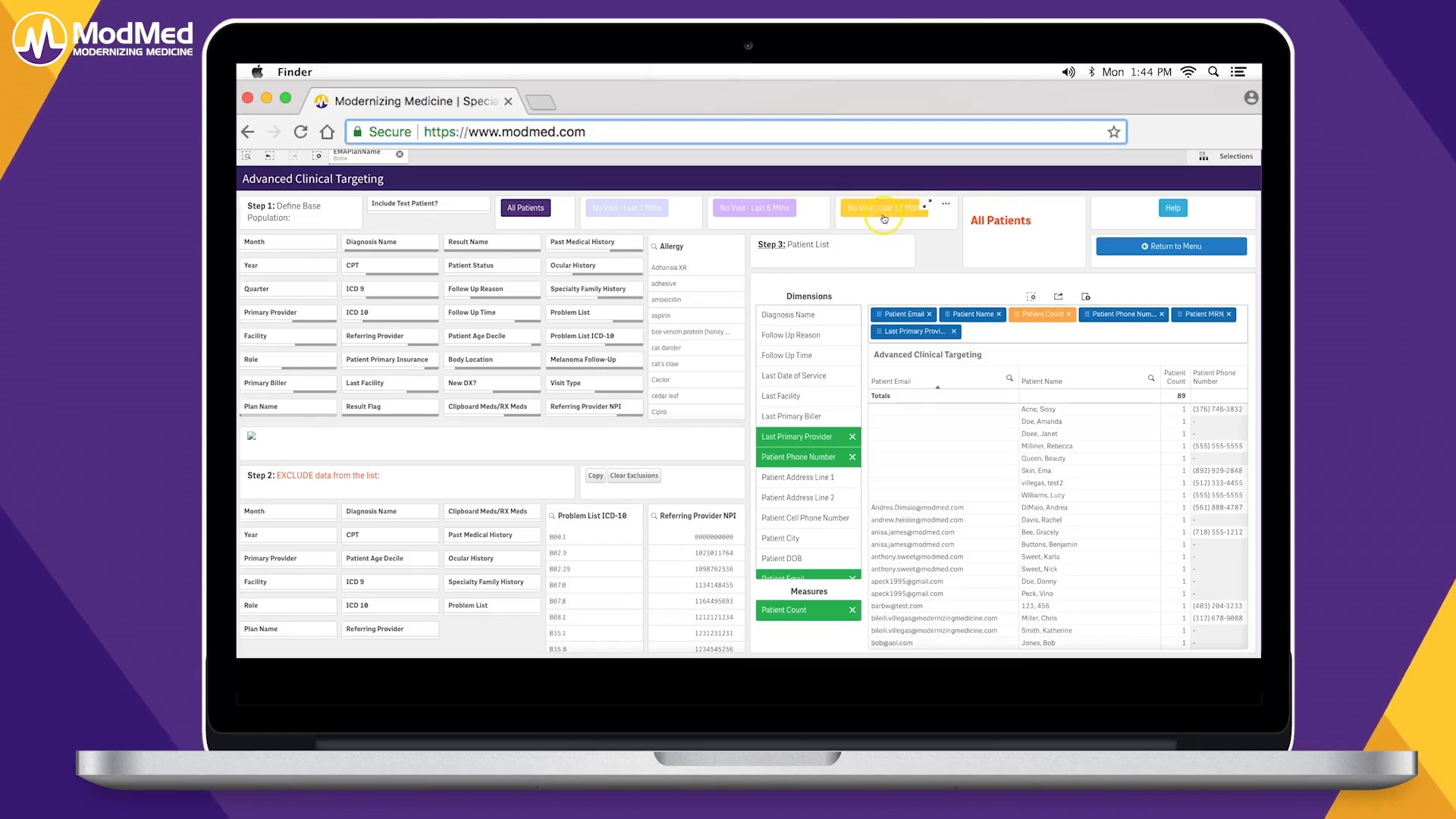 Video Demo of Analytics Tool | ModMed