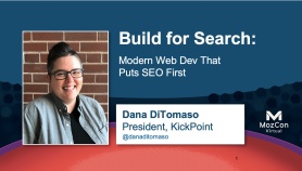 Build for Search: Modern Web Dev That Puts SEO First