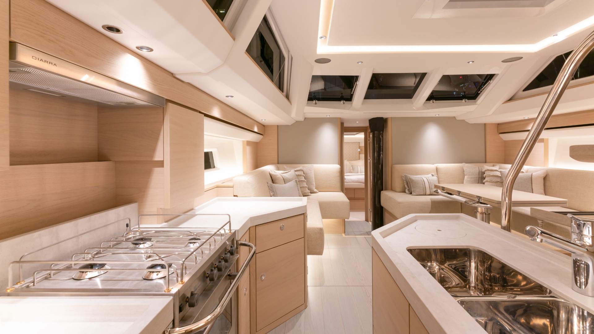 Well-equipped galley