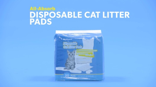 All-Absorb 20 Count Cat Litter Pads 17.1 by 11.8-inch