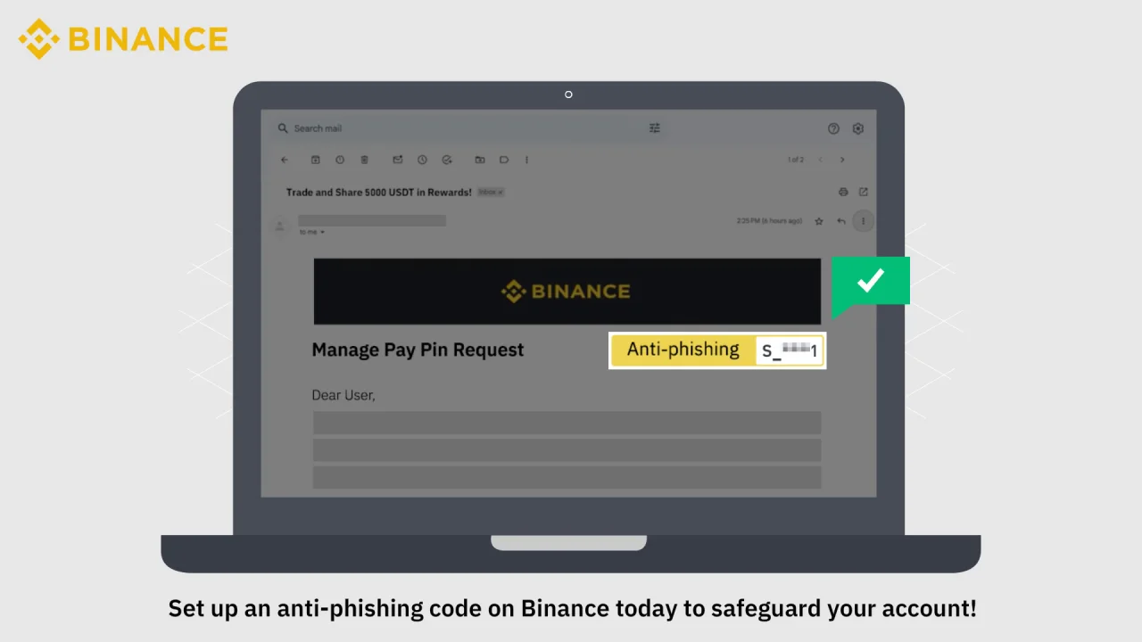 How to Set Up an Anti-Phishing Code for Binance Emails?