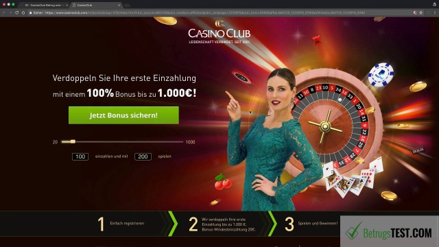 Interfaz de Platincasino