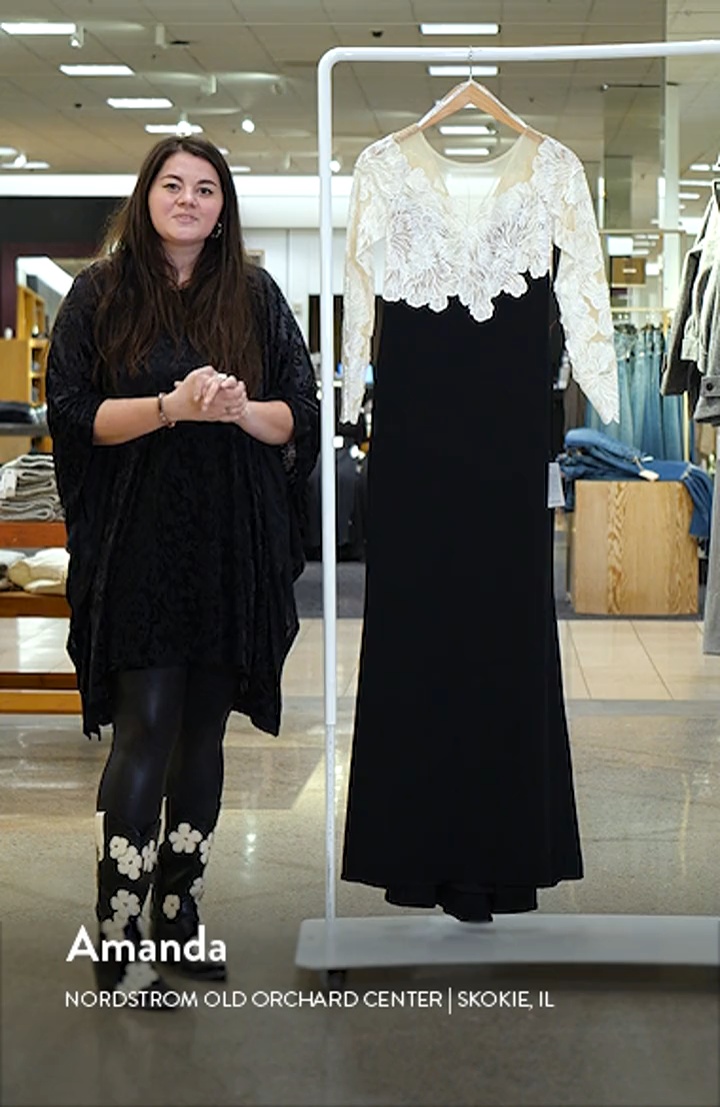 セール! TADASHI SHOJI フローラル シフォン ミディ ドレス ミディアムドレス｜TADASHI SHOJI（タダシ ショージ）公式