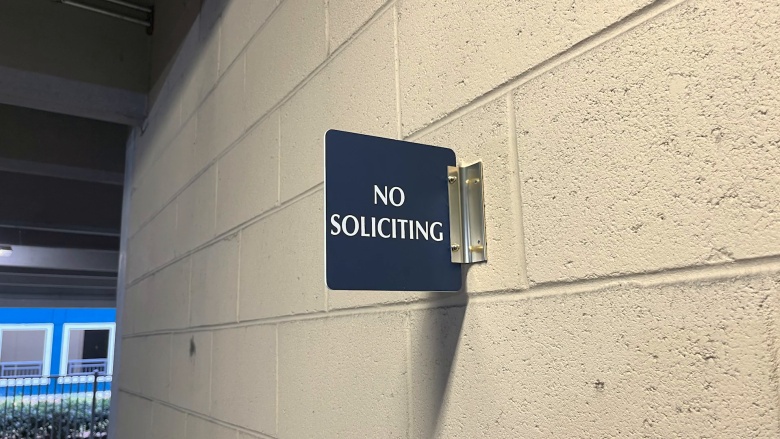 Spot-A-Sign Double-Sided Projecting Signs