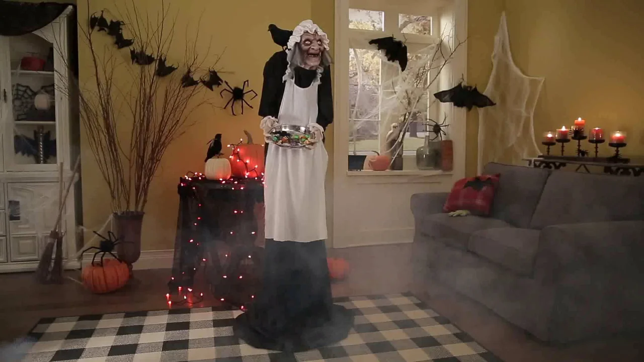 Agnes the Maid Animated Halloween Prop | Country Door