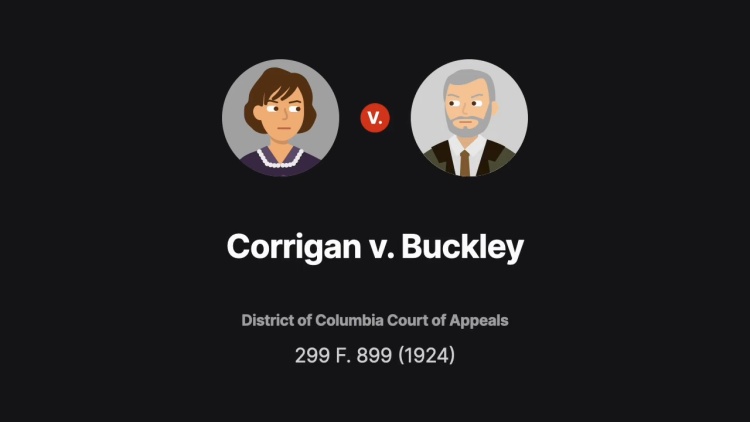 Corrigan v. Buckley