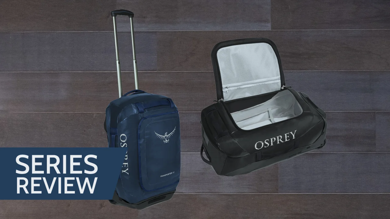 Osprey Transporter Wheeled Duffel 40 Venturi Blue