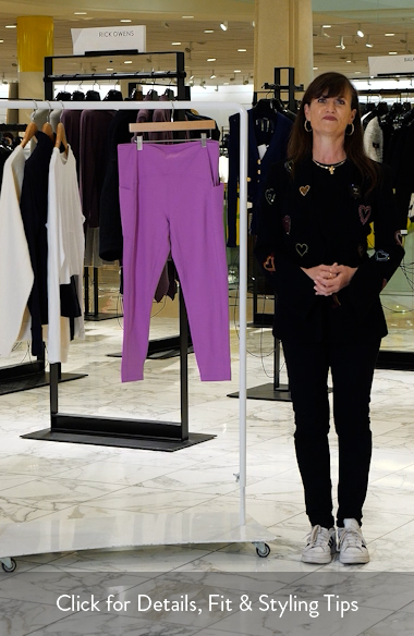 Zella Studio Luxe High Waist Pocket 7/8 Leggings | Nordstrom