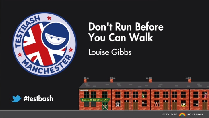 Don't Run Before You Can Walk - Louise Gibbs