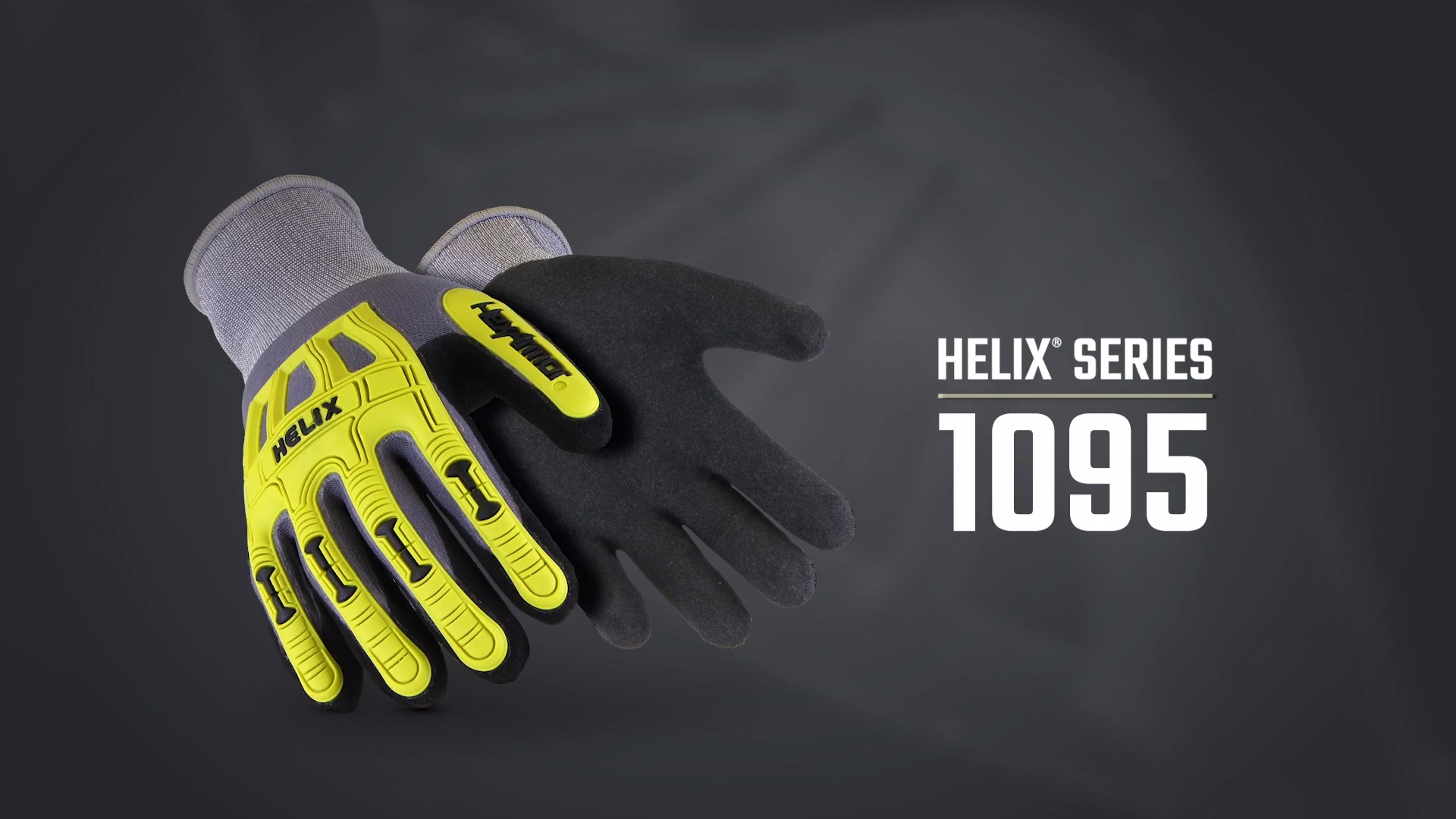 HexArmor Helix 1095 Breathable Seamless Work Gloves with Impact Protection XX-Large