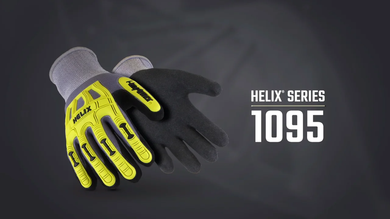 Helix 1095 - Impact-resistant coated gloves - HexArmor