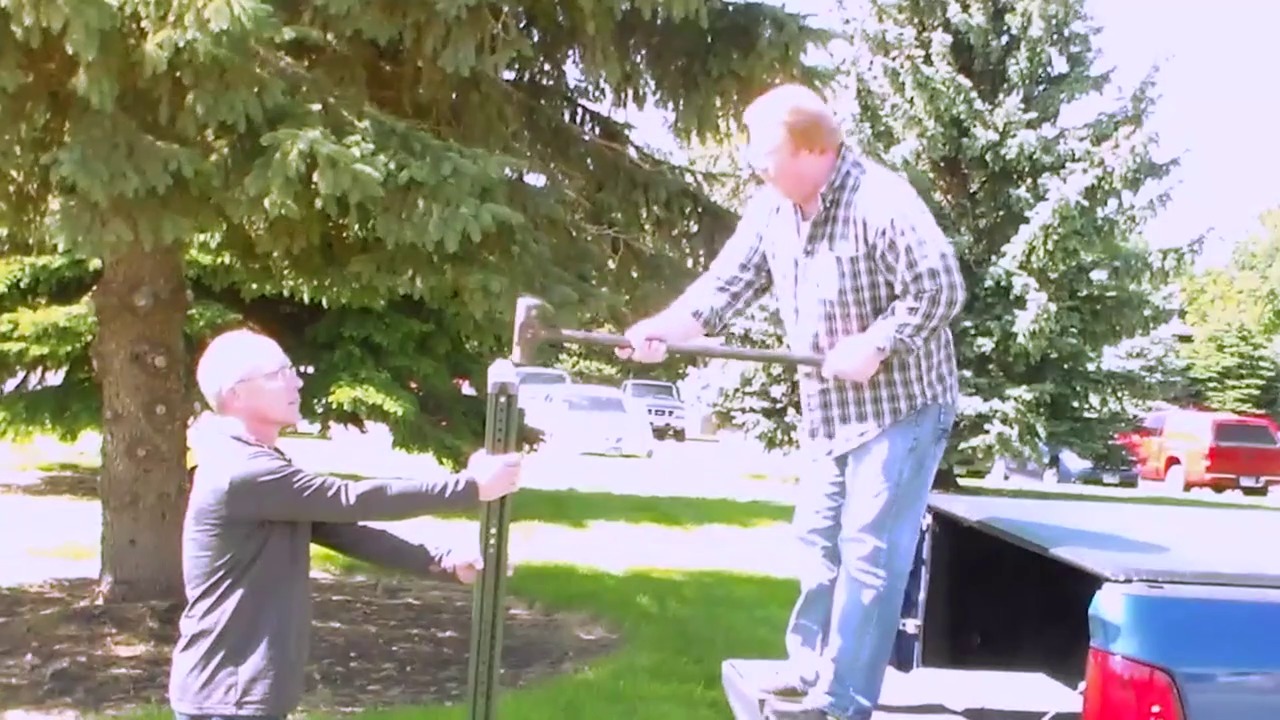 U-Channel Posts Installation