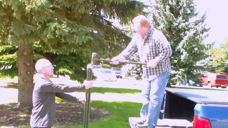 U-Channel Posts Installation